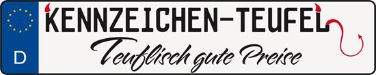 Kennzeichen-Teufel